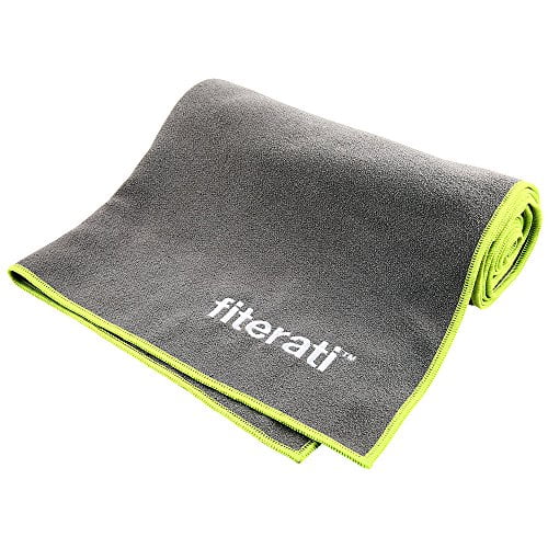 6 Colors! CORCOPI Yoga Towel Non-Slip Grip Quick Dry Super Soft Absorbent Microfiber Towel for Hot Yoga/Pilates with Carry Bag 